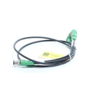 Sensor-/Aktor-Kabel SAC-3P-M12Y/2X0,6-PUR/M12FR B Neu